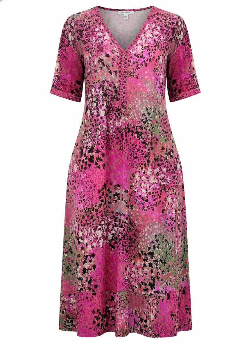 Laluna® | Vibrant Floral Dress