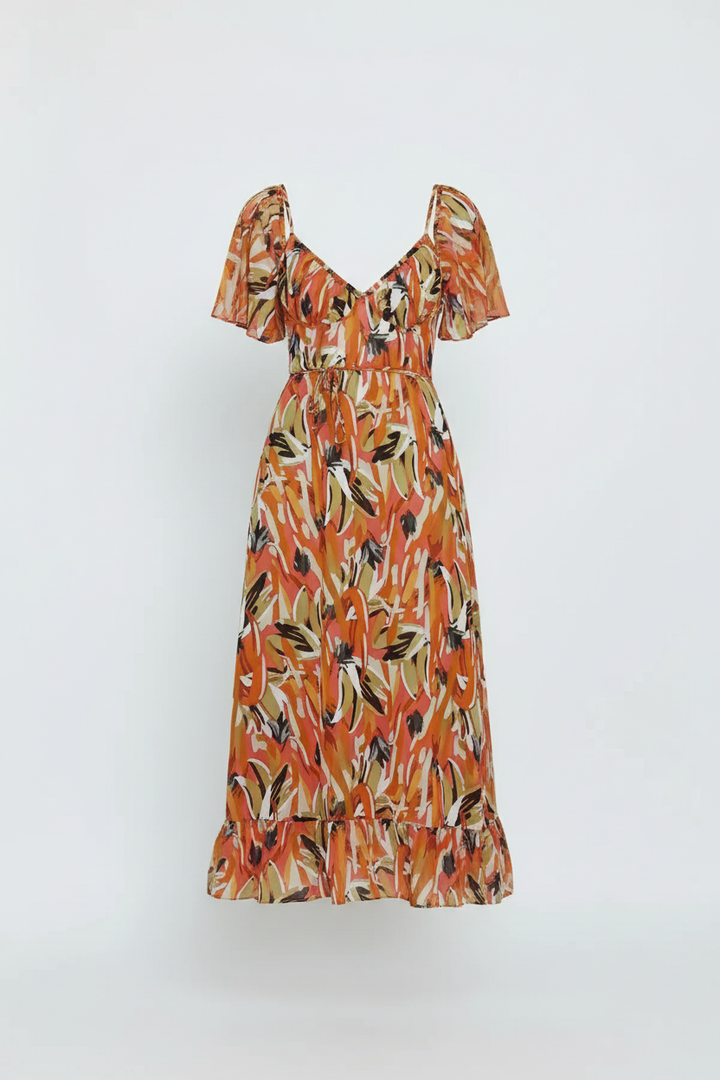Jenny | Cheerful & Elegant Midi Summer Dress
