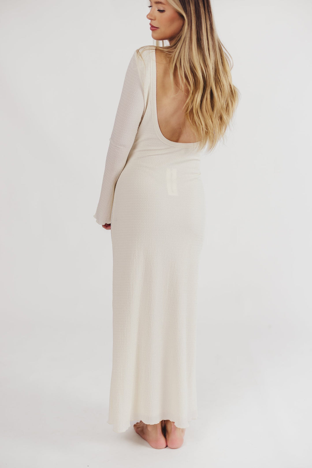 Rafaela | Elegant Maxi Dress with Open Back