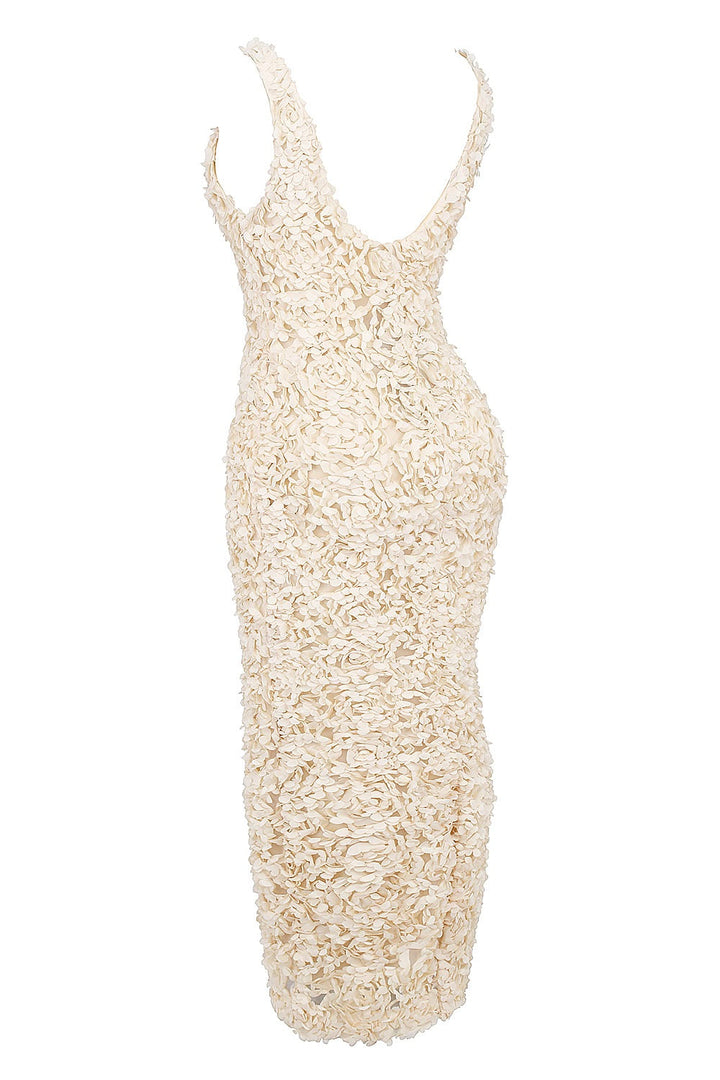Giulia | Maxi Gala Dress with Rose Print