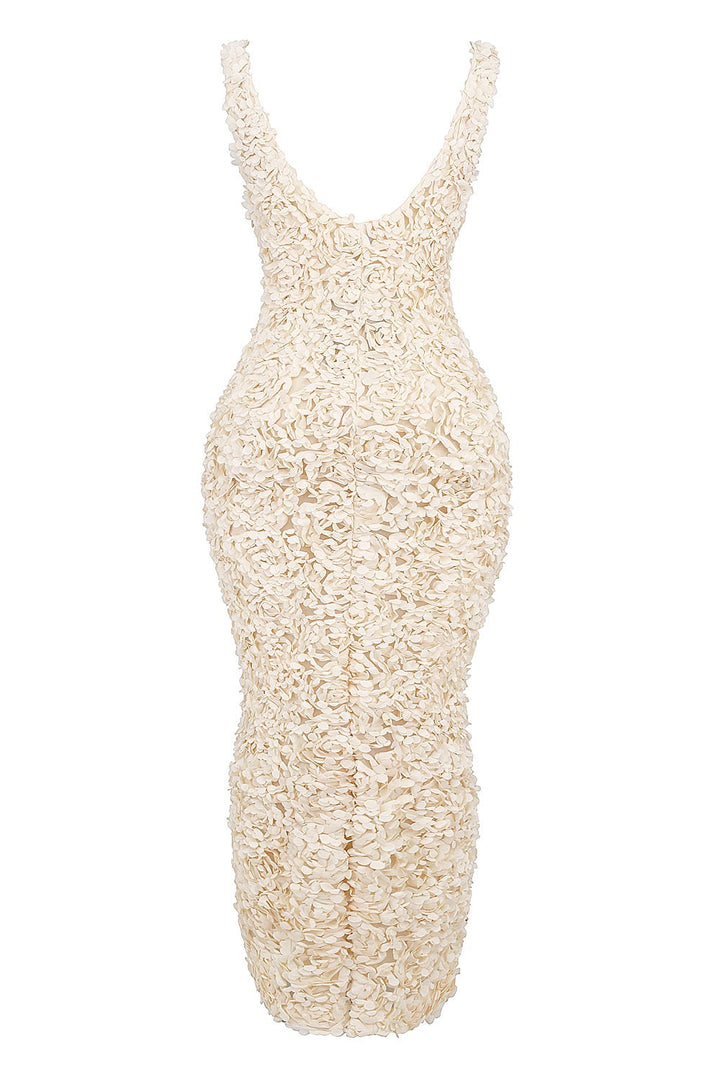 Giulia | Maxi Gala Dress with Rose Print